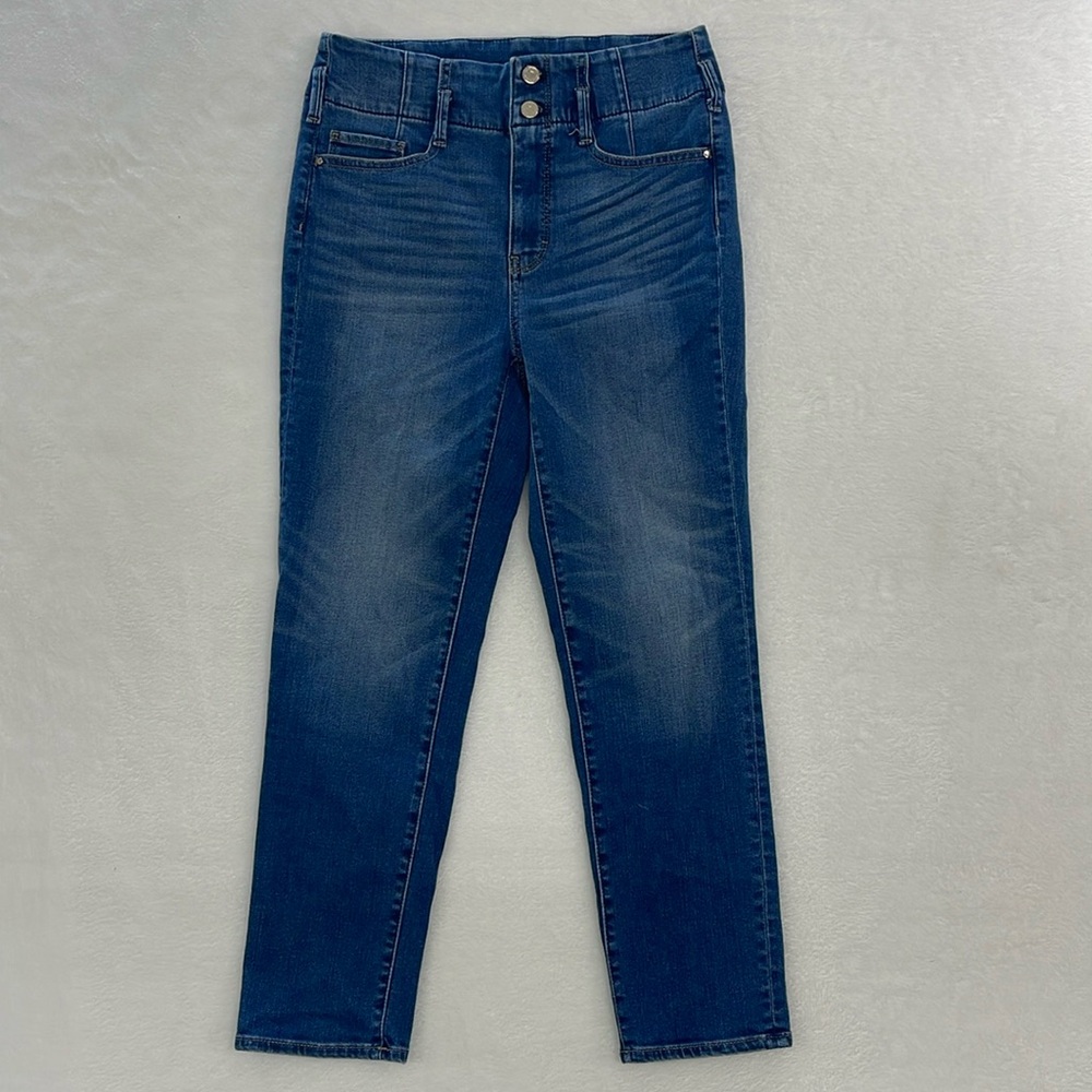 White House Black Market Slim Crop Jeans Sz 4